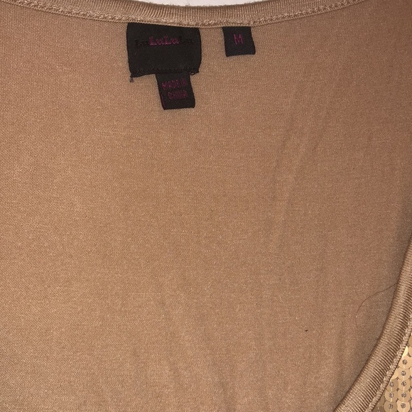 NWT Lulus Sexy Gold Sequin Tank Top Size Medium - Picture 3 of 9